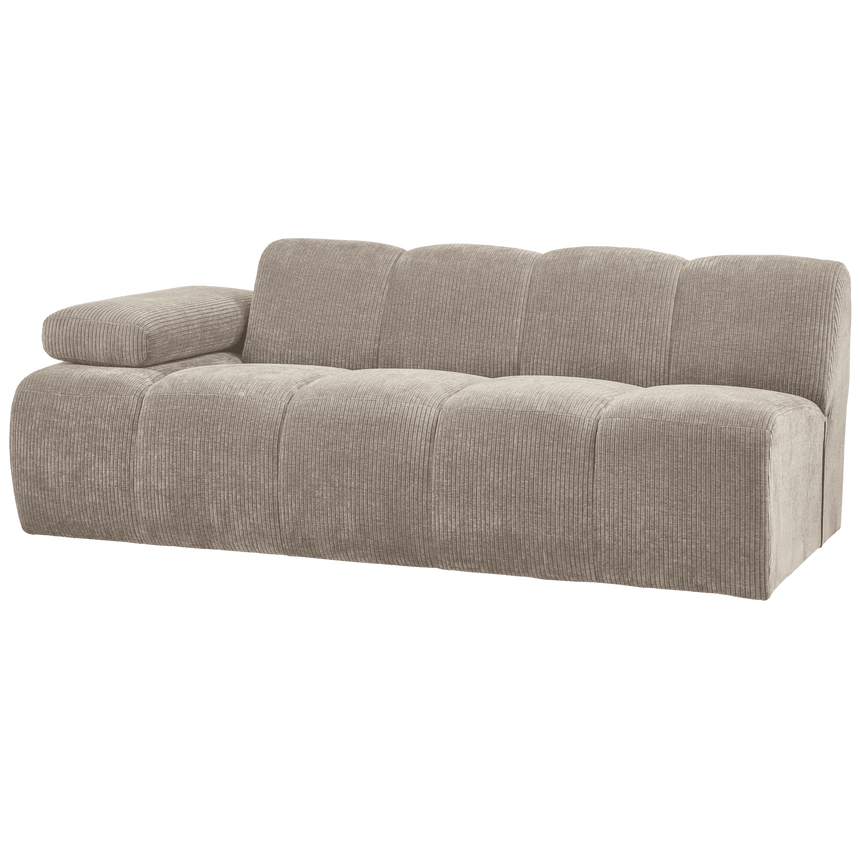 Mojo balos kordbársony 2 személyes kanapéelem