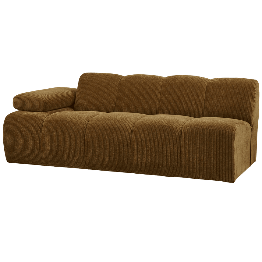 Mojo balos kordbársony 2 személyes kanapéelem