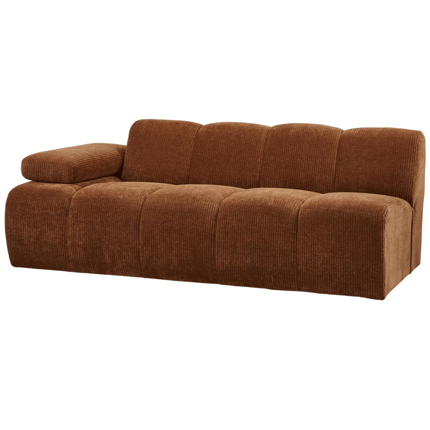 Mojo balos kordbársony 2 személyes kanapéelem