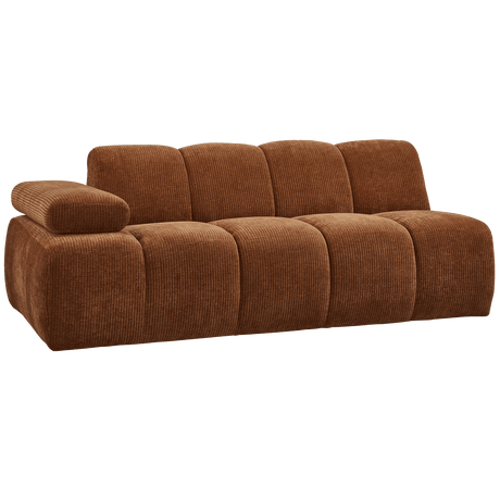 Mojo balos kordbársony 2 személyes kanapéelem