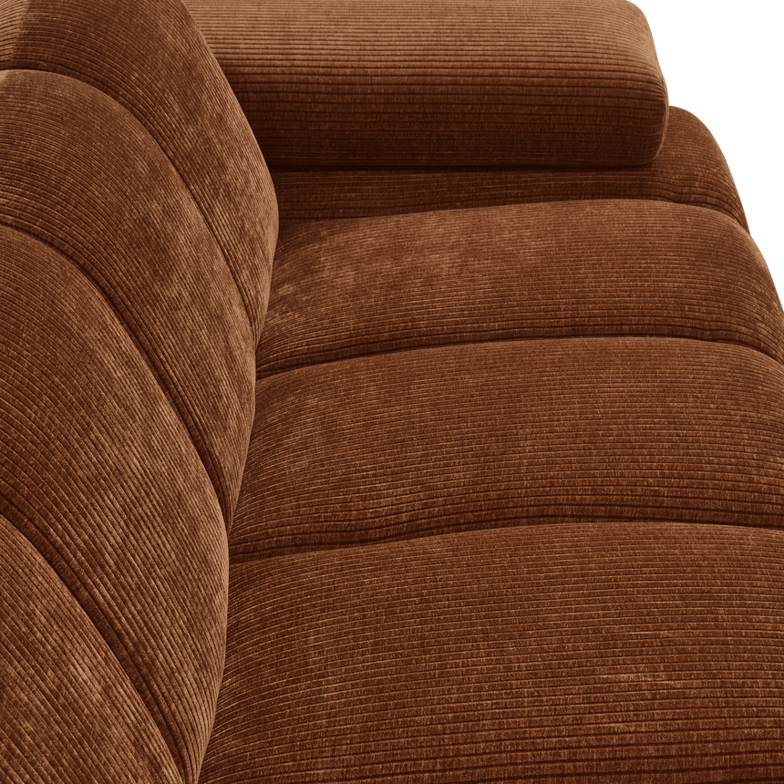 Mojo jobbos kordbársony 2 személyes kanapéelem