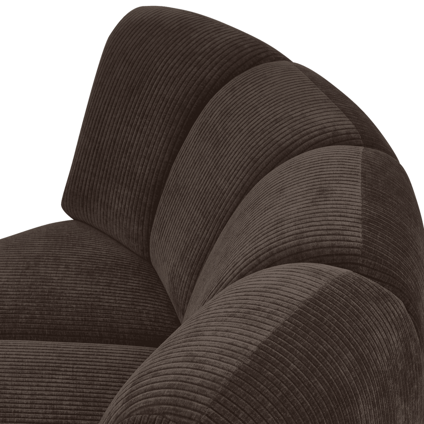 Mojo kordbársony kanapé sarokelem