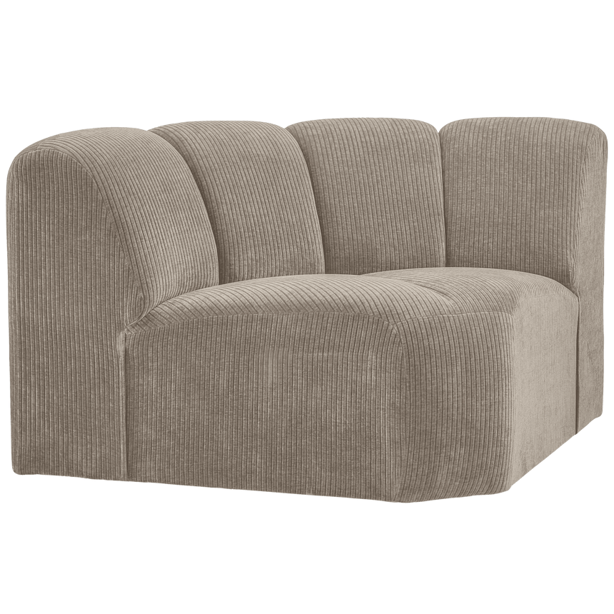 Mojo kordbársony kanapé sarokelem