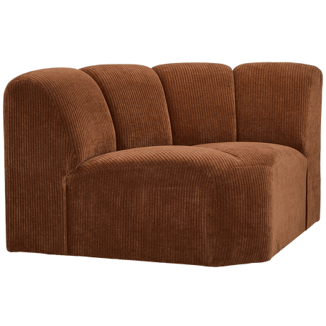 Mojo kordbársony kanapé sarokelem