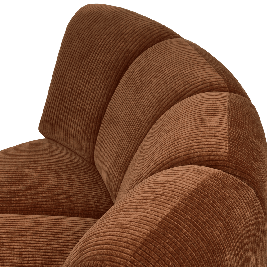 Mojo kordbársony kanapé sarokelem