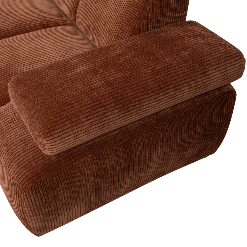 Mojo balos kordbársony sarokkanapé 252