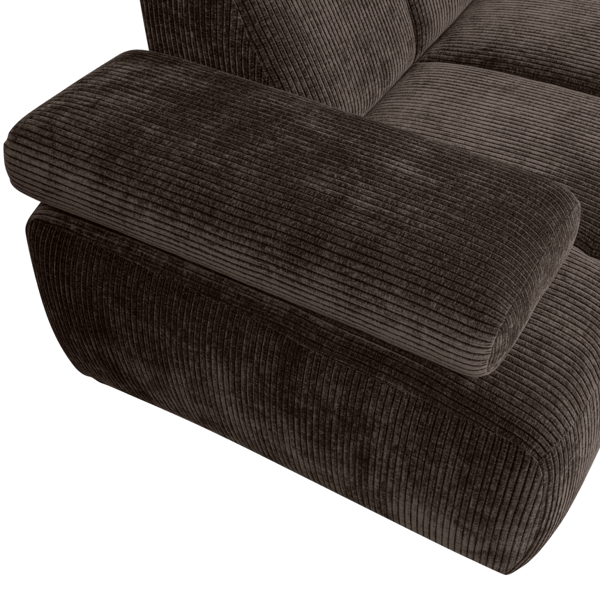 Mojo jobbos kordbársony sarokkanapé 252