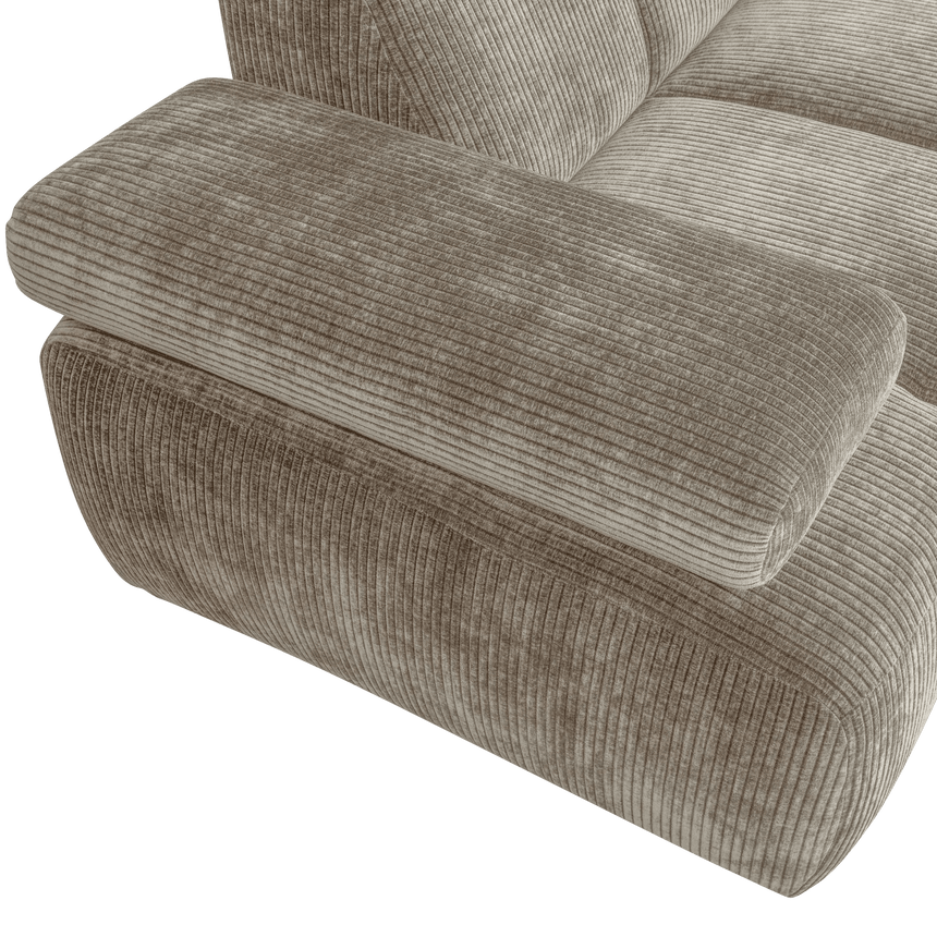 Mojo jobbos kordbársony sarokkanapé 252