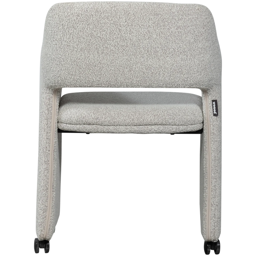Lyric fabric rolling chair