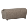 Baggy woven chenille pouf