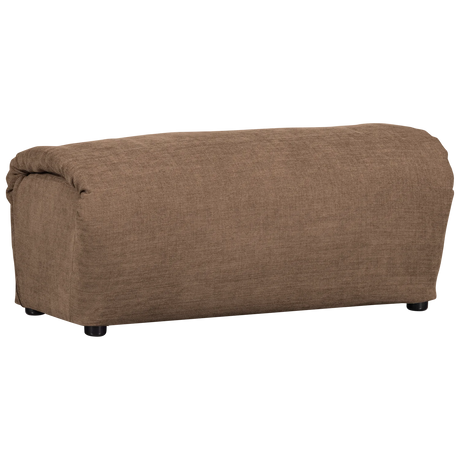 Baggy woven chenille pouf