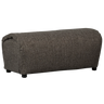 Baggy woven chenille pouf