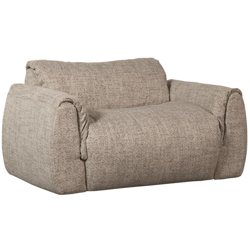 Baggy woven melange fotel
