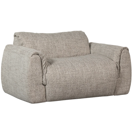 Baggy woven melange fotel