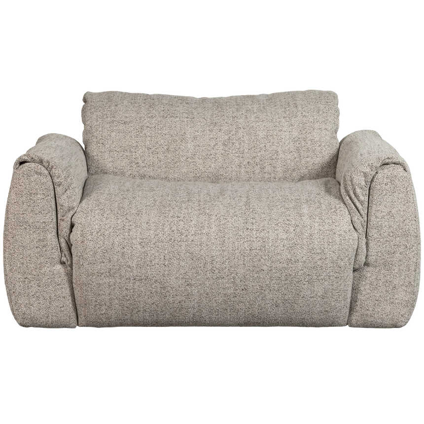 Baggy woven melange fotel