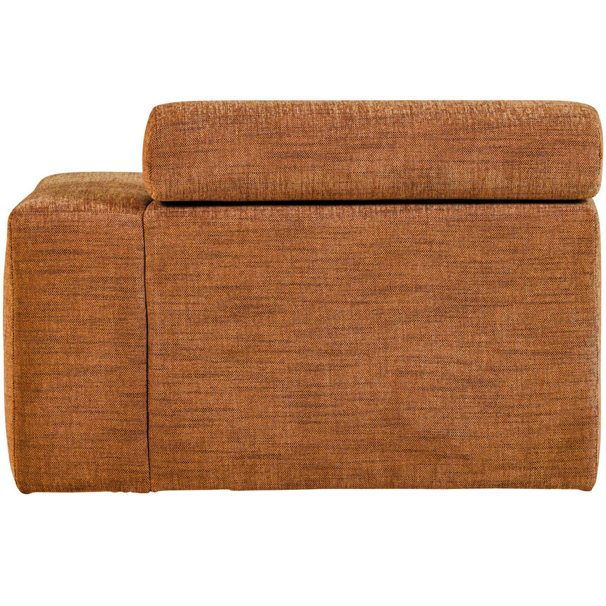 Novi jobb oldali chaise longue elem narancs melange