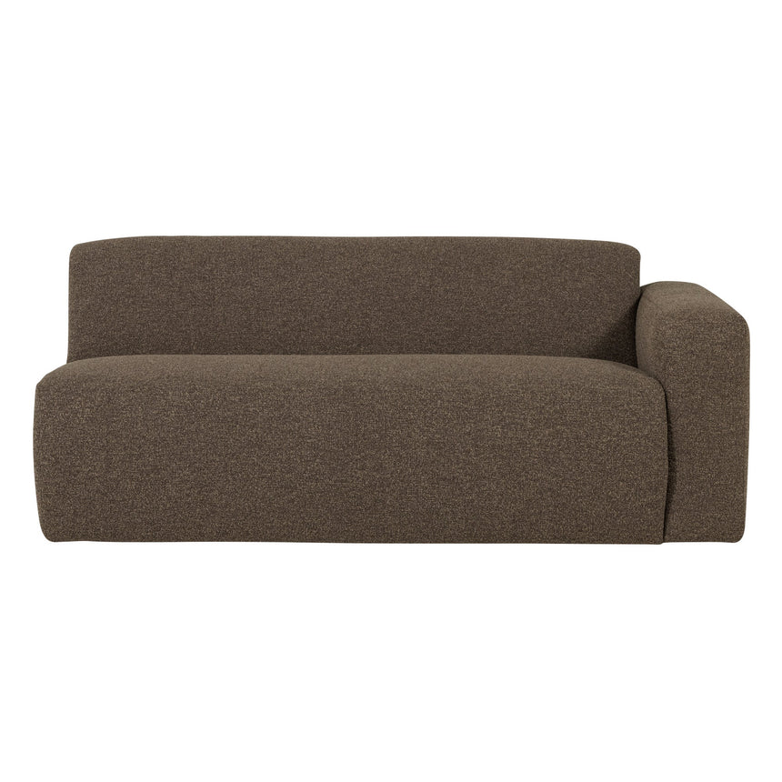 Mojo Base 2 személyes kanapéelem jobb karfával, bouclé