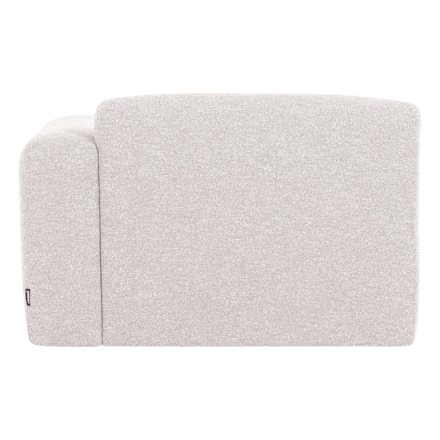 Mojo Base jobbos chaise longue elem bouclé ekrü