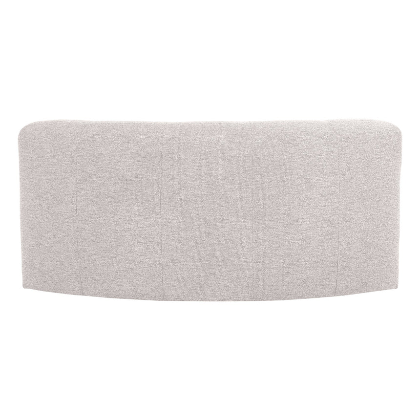 Mojo Base étkezőpad félkör háttámlával, bouclé