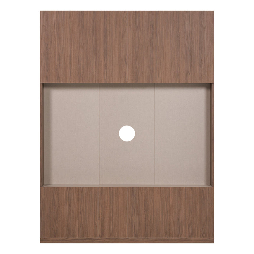 Build TV-szekrény 160 cm tölgy dekor barna