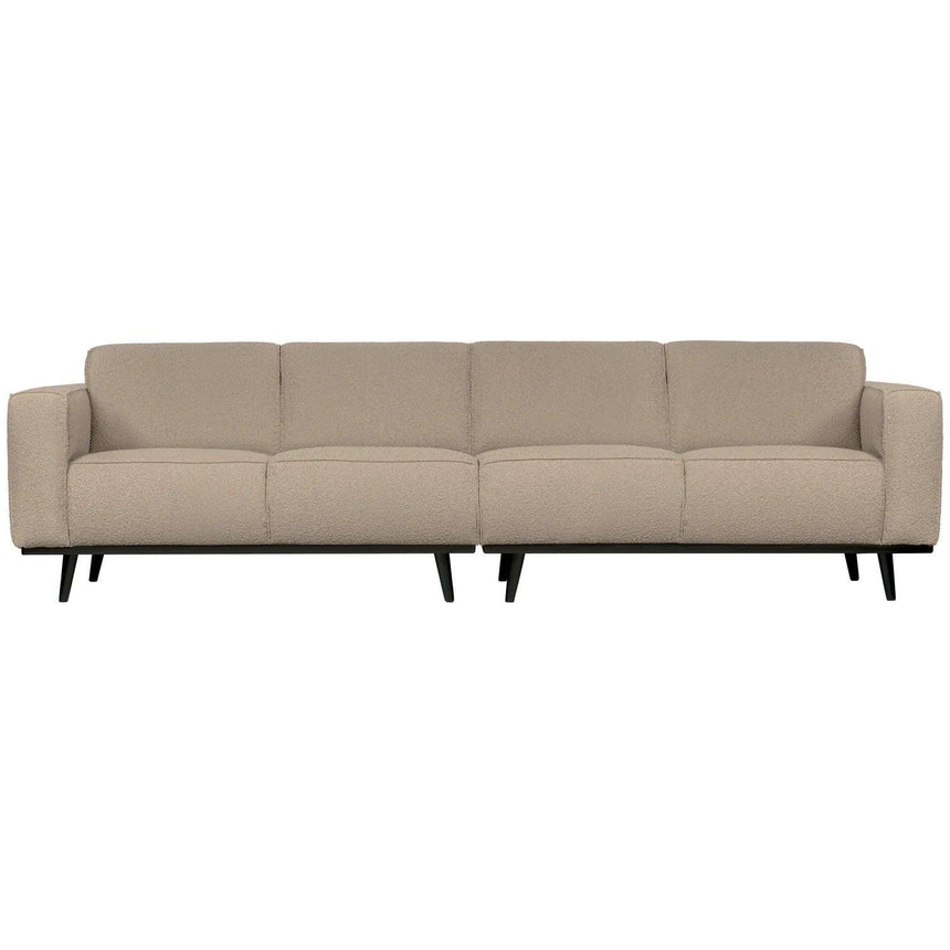 Statement 4-seater bouclé sofa
