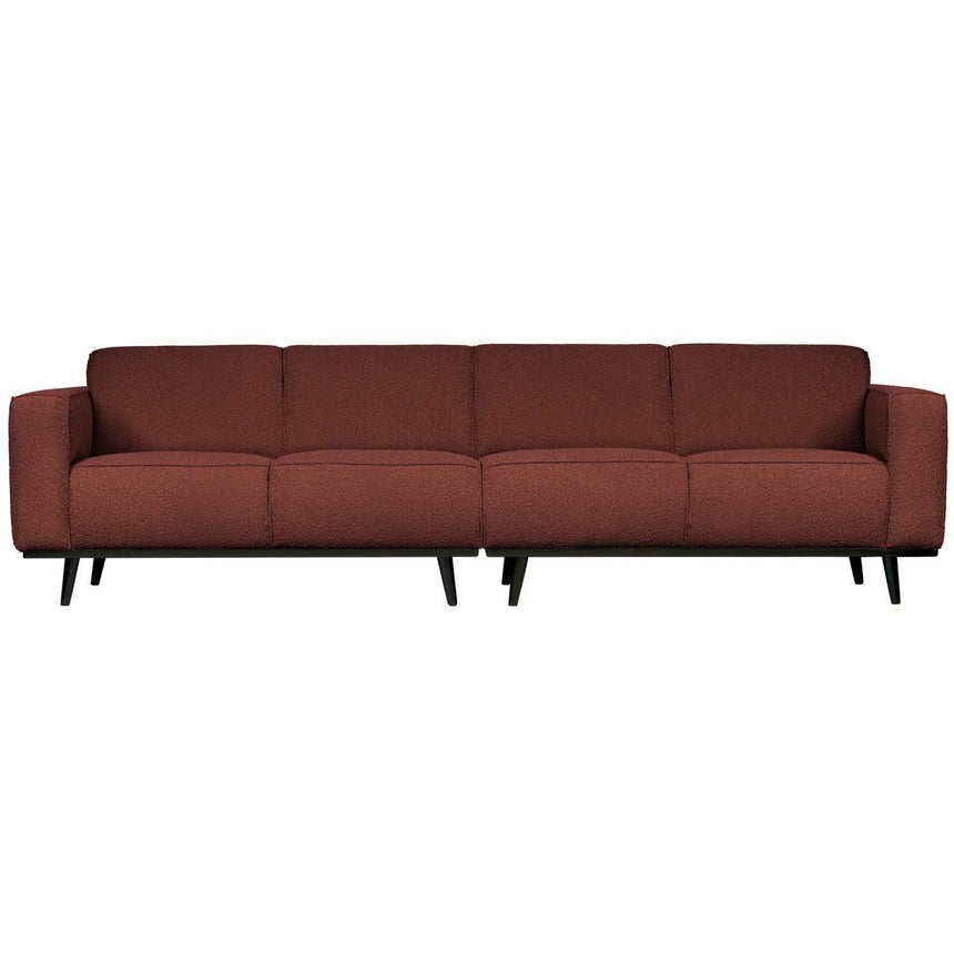 Statement 4-seater bouclé sofa