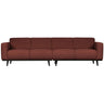 Statement 4-seater bouclé sofa