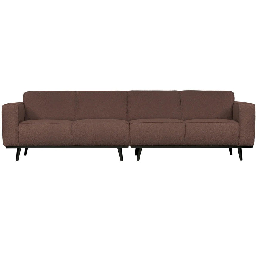 Statement 4-seater bouclé sofa