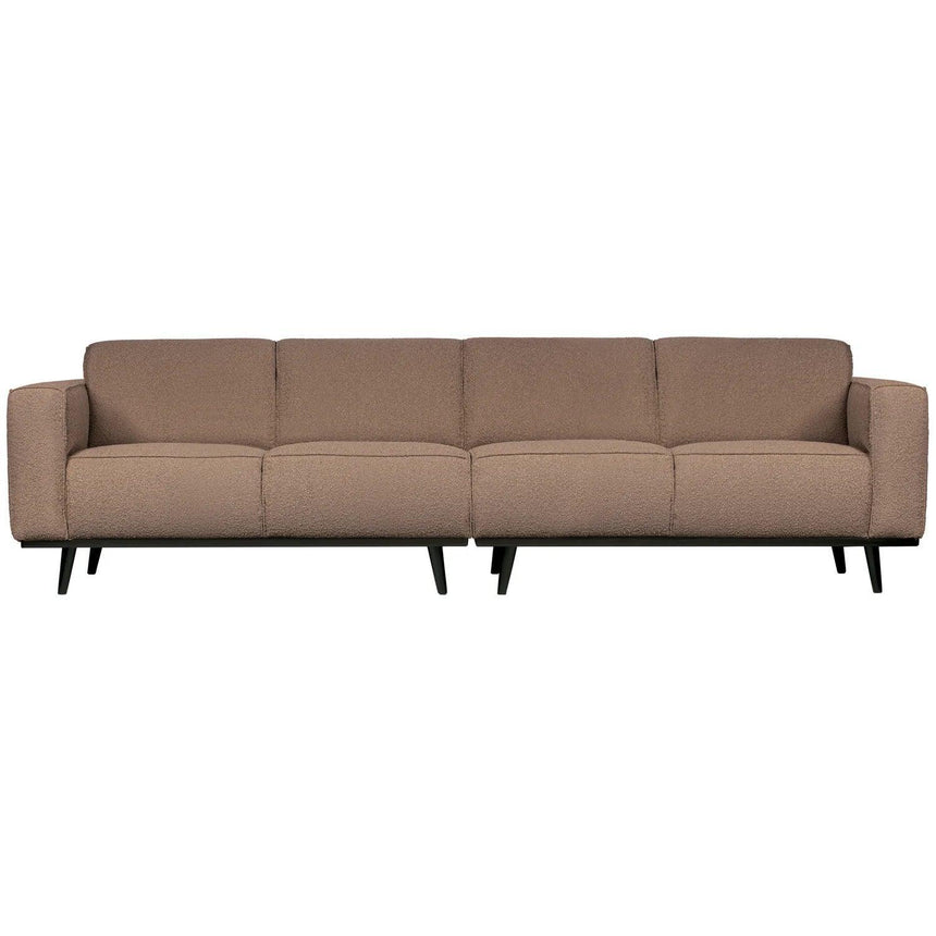 Statement 4-seater bouclé sofa