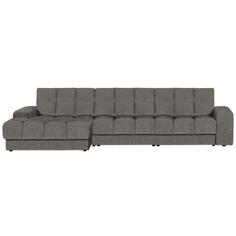 Second Date ottomános, balos szövet kanapé - Dutch Home