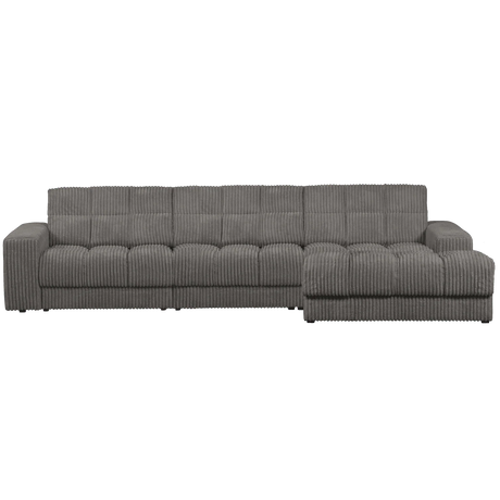 Second Date ottomános, jobbos kordbársony kanapé - Dutch Home