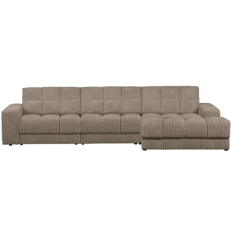 Second Date ottomános, balos kordbársony kanapé - Dutch Home