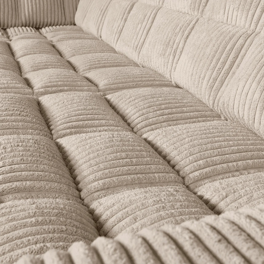 Second Date balos kordbársony sarokkanapé - Dutch Home