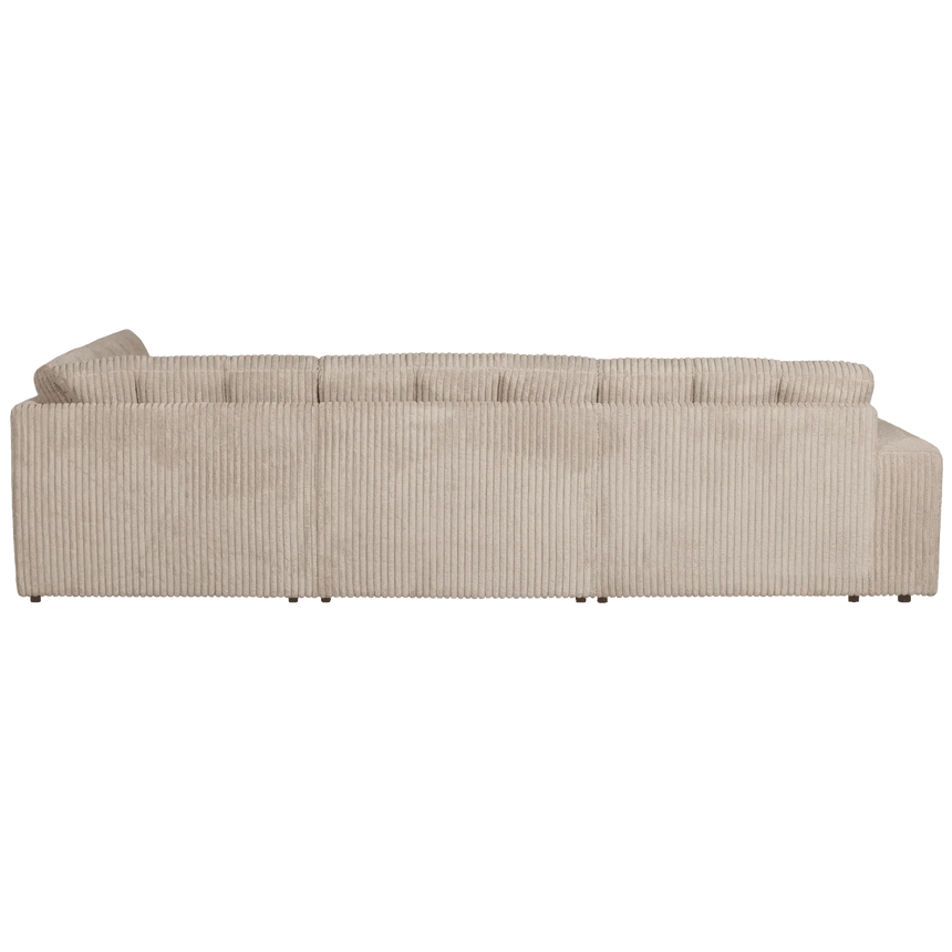 Second Date balos kordbársony sarokkanapé - Dutch Home