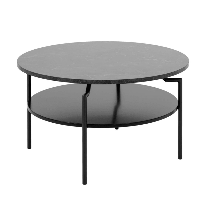 Goldington marble-effect coffee table