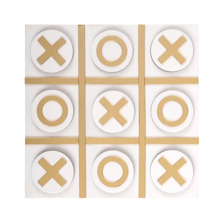 Maylie Tic Tac Toe műgyanta dekoráció - Dutch Home