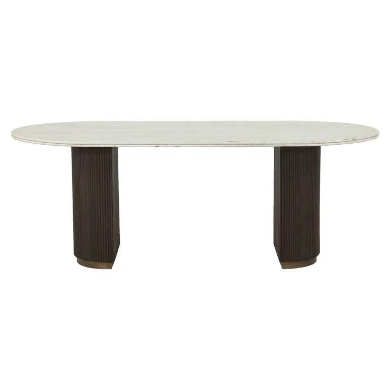 Mayfield marble dining table 210