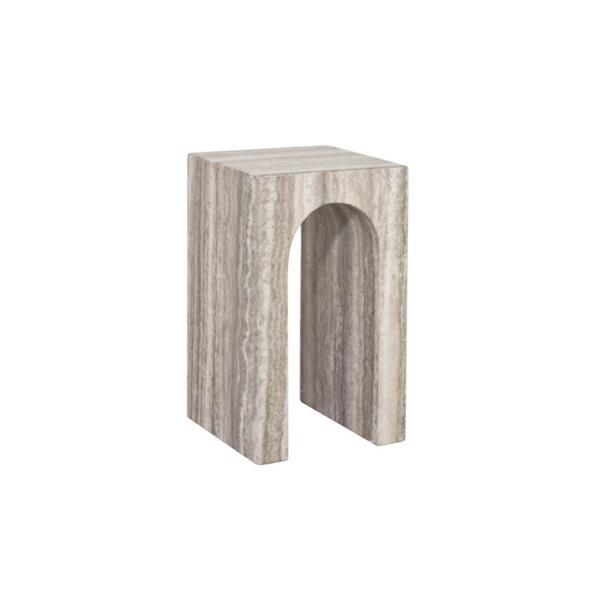 Les Arcs marble console table