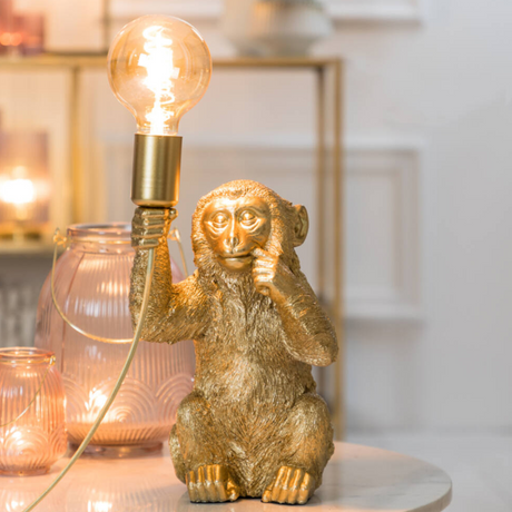 Monkey műgyanta asztali lámpa 34