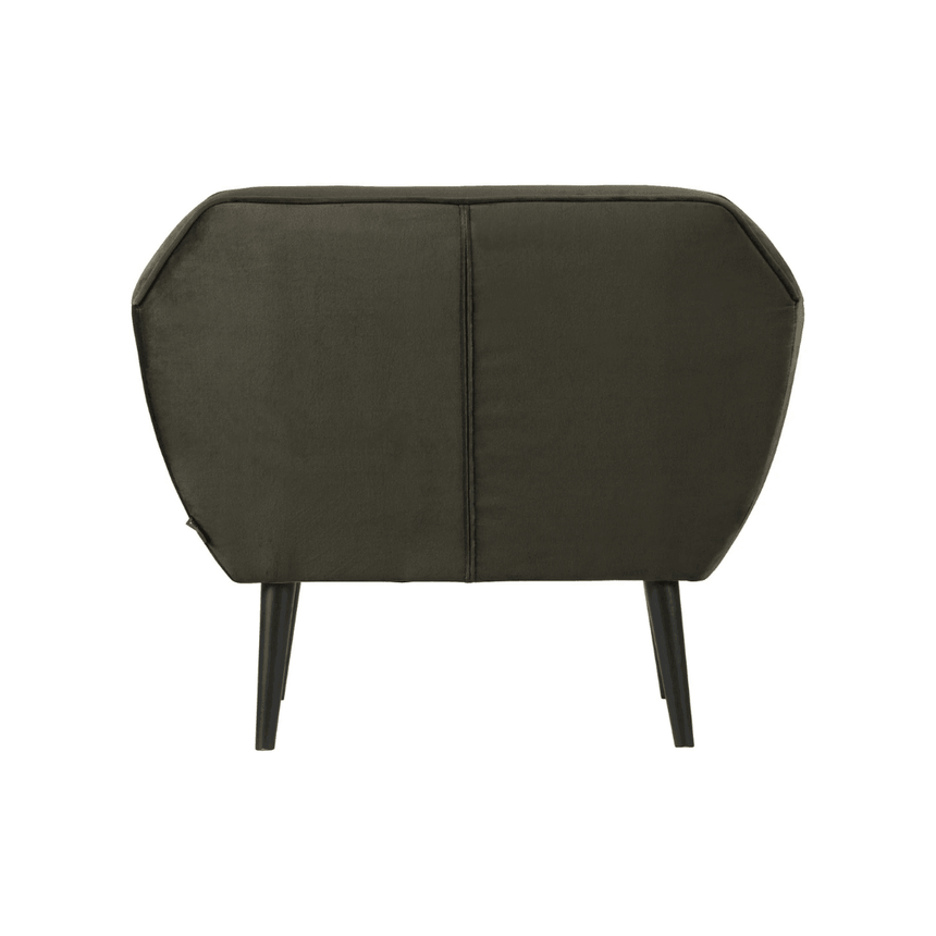 Rocco velvet armchair