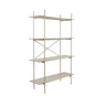 Marcio wooden shelf
