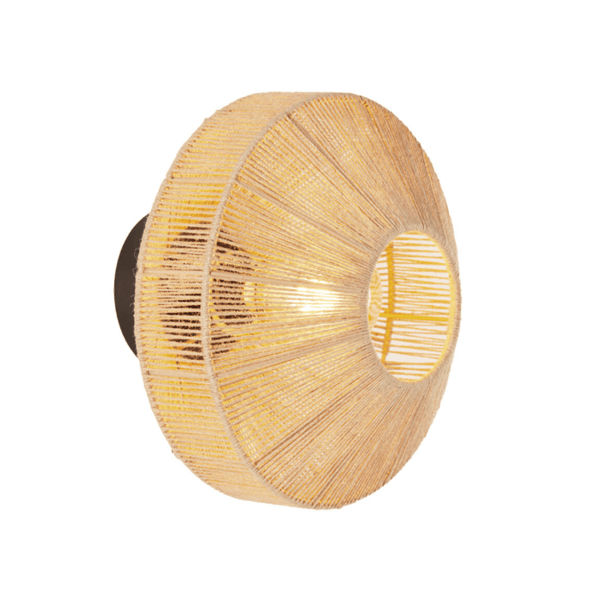 Lyra rope wall lamp