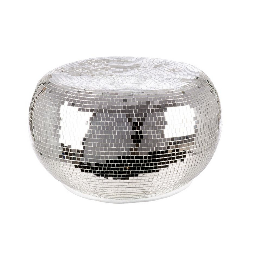 Mirror glass coffee table