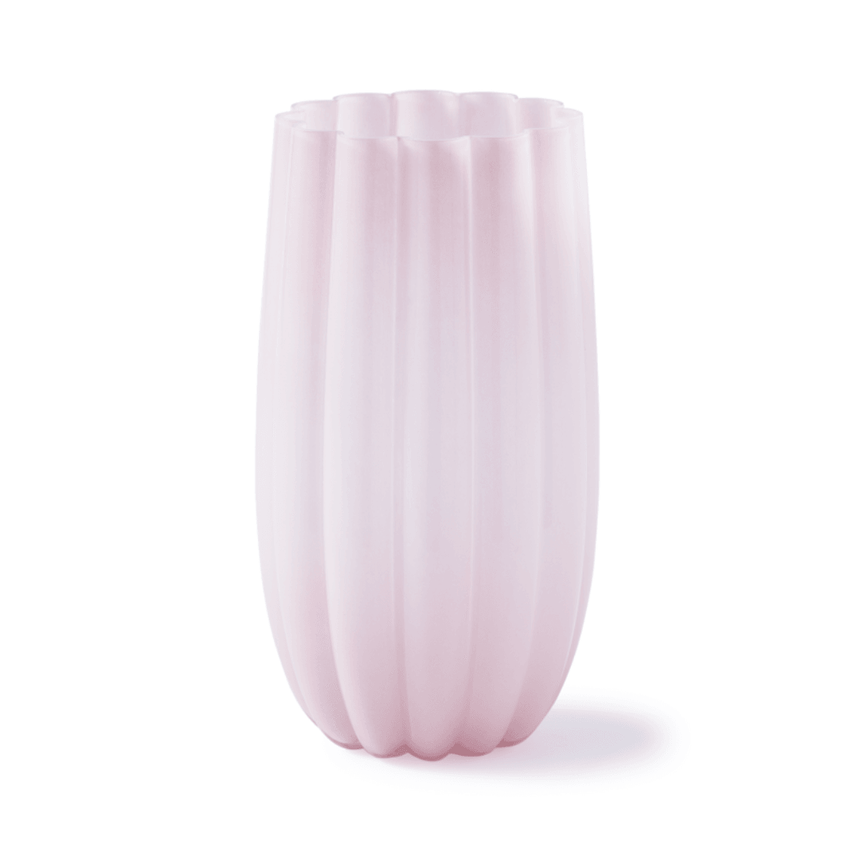 Melon glass vase 38cm