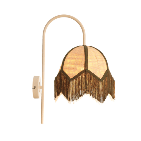 Sulina raffia wall lamp