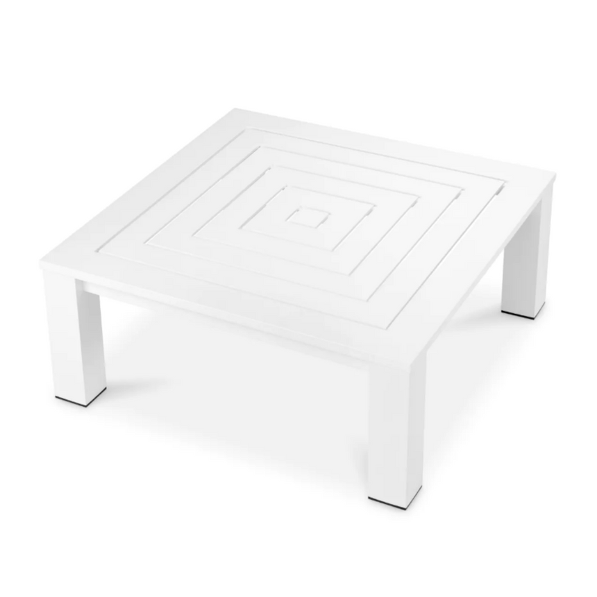 Vistamar metal garden coffee table