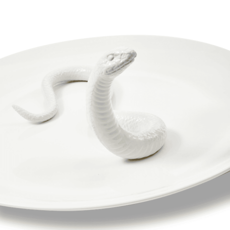Snake ceramic bowl