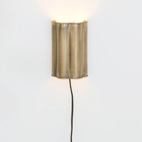 Fringe metal wall lamp