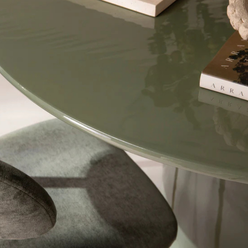 Clementin fém étkezőasztal