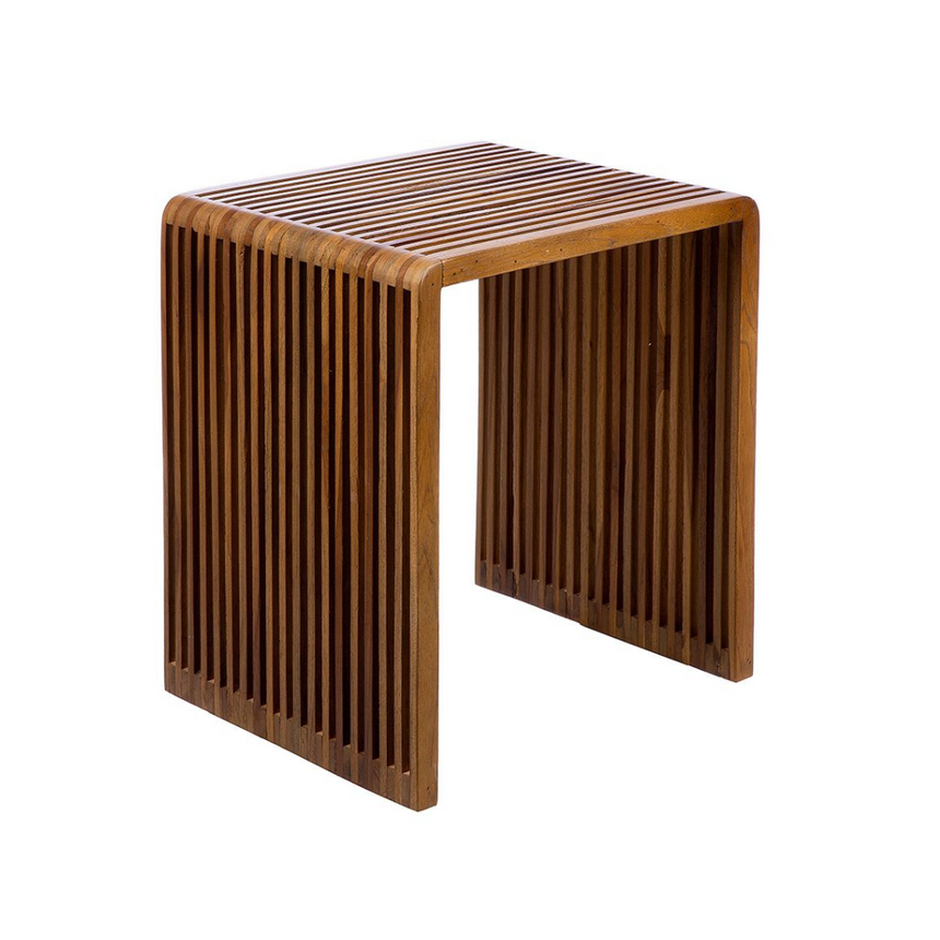 Wood wooden storage table set